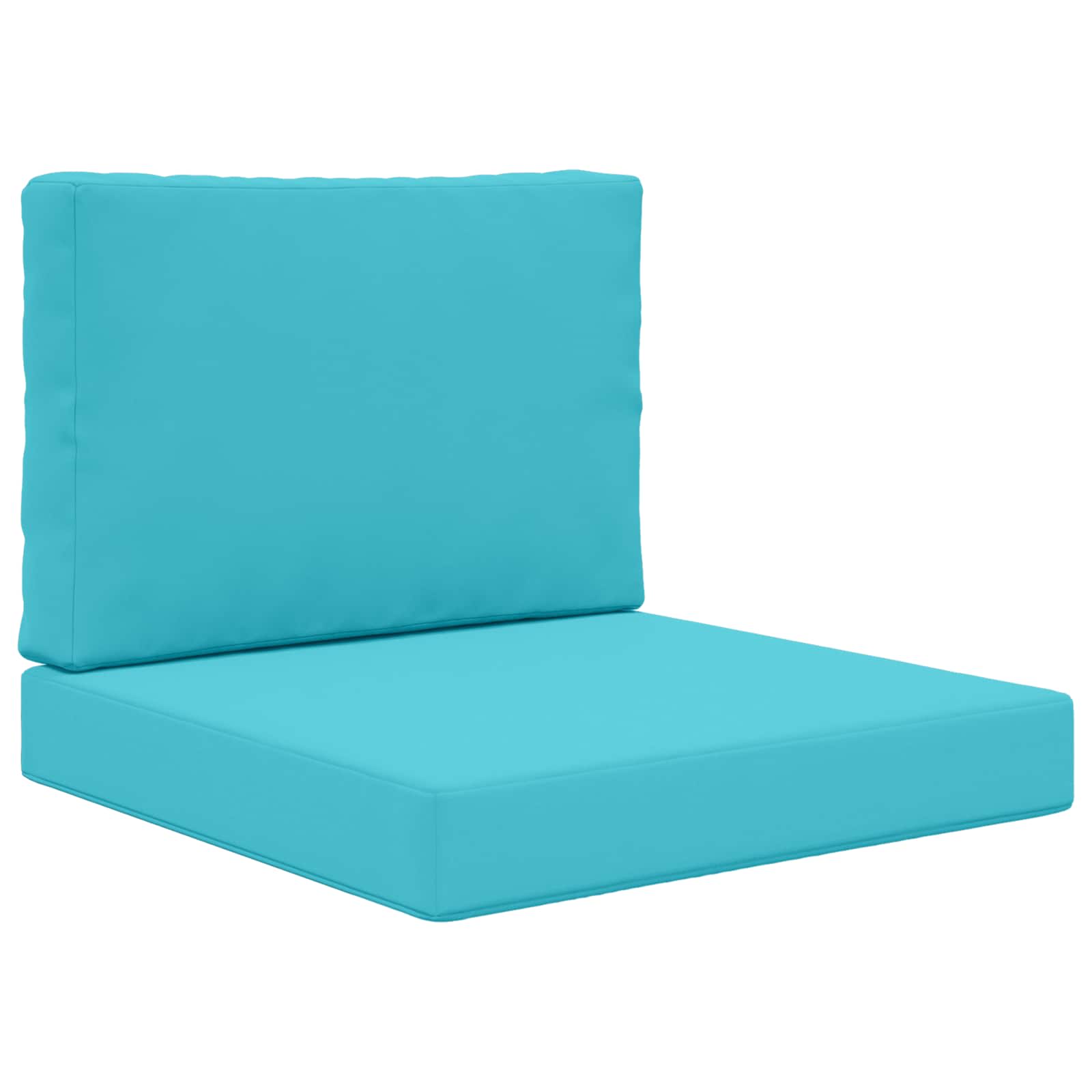 Utomhus Soffa Kudde Polyester Turkos 60 x 60 x 8 cm