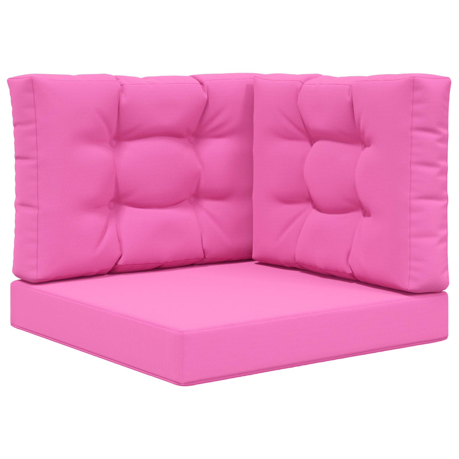Utomhus Soffa Kudde Polyester Rosa 60 x 60 x 8 cm