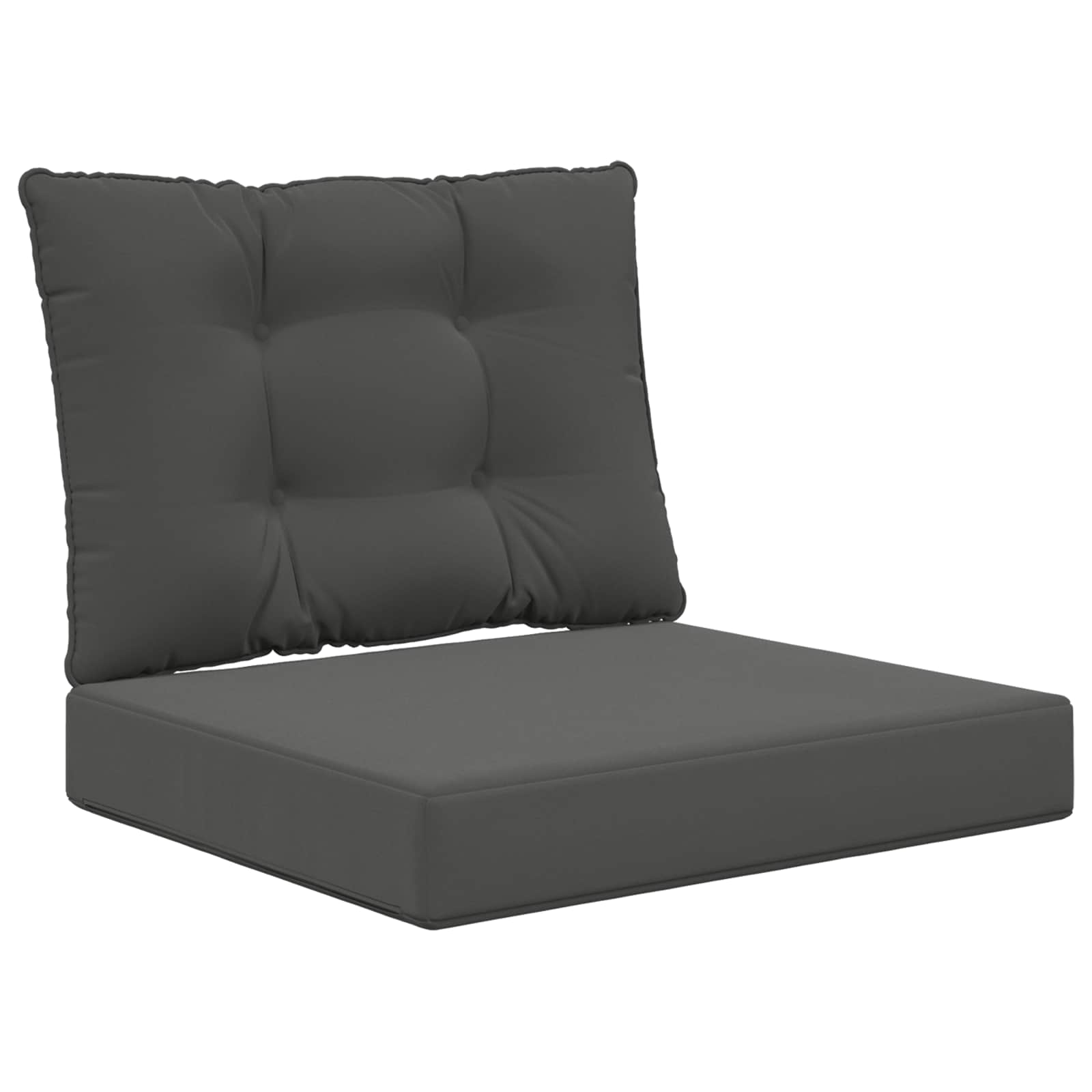 Utomhus Soffa Kudde Polyester Antracit 60 x 50,5 x 8 cm