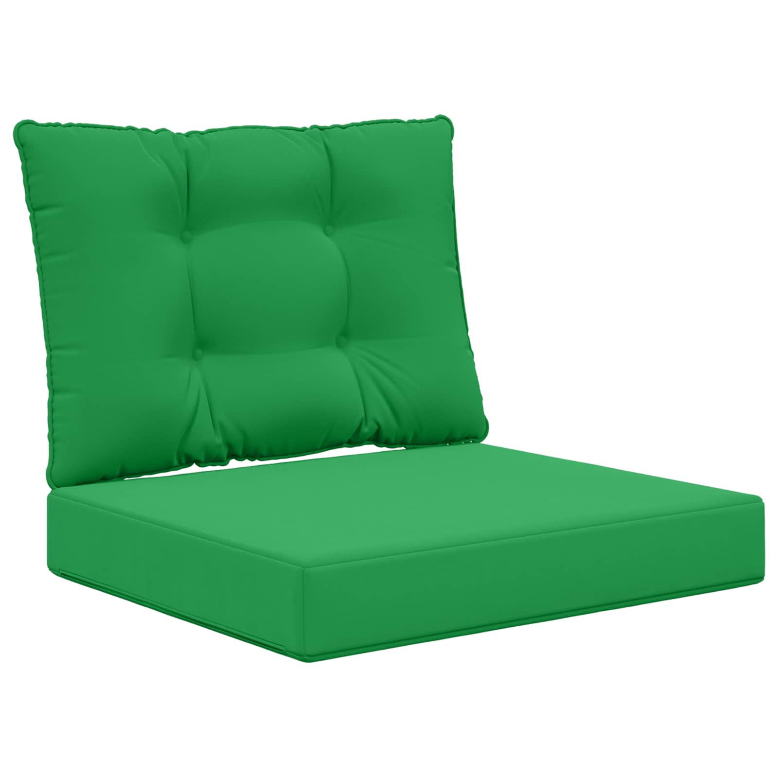 Utomhus Soffa Kudde Polyester Grön 60 x 50,5 x 8 cm
