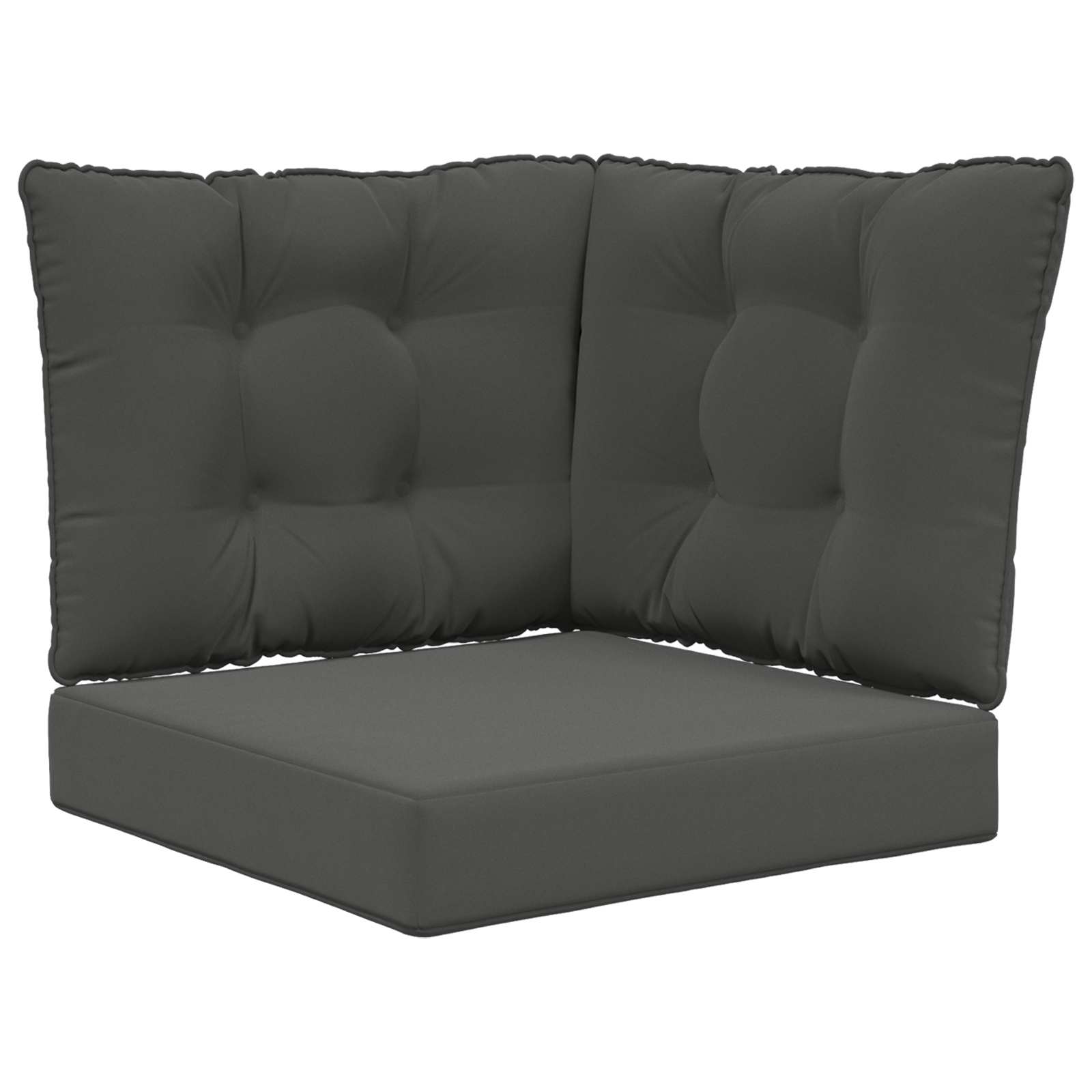 Utomhus Soffa Kudde Polyester Antracit 60 x 40 x 10 cm