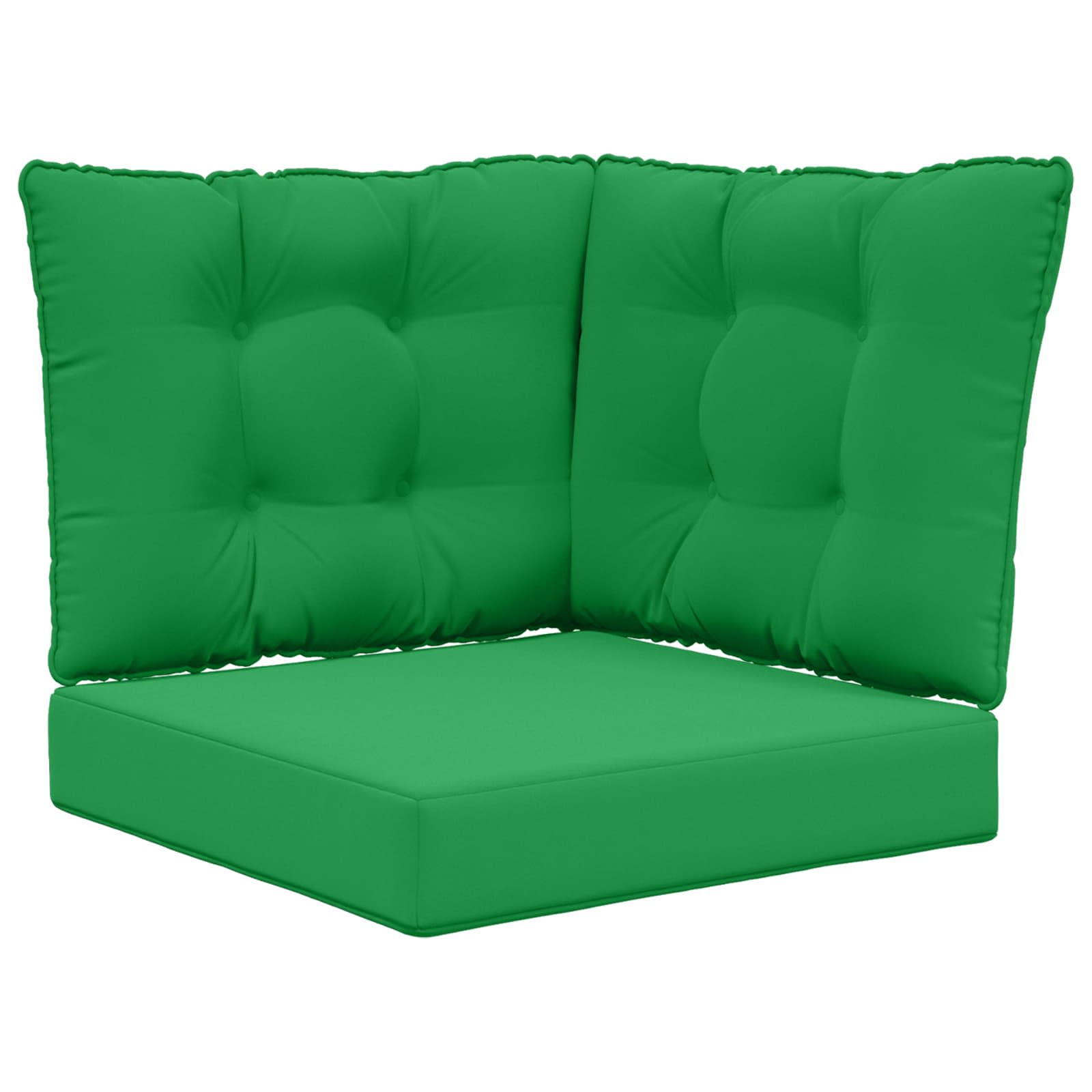 Utomhus Soffa Kudde Polyester Grön 60 x 40 x 10 cm
