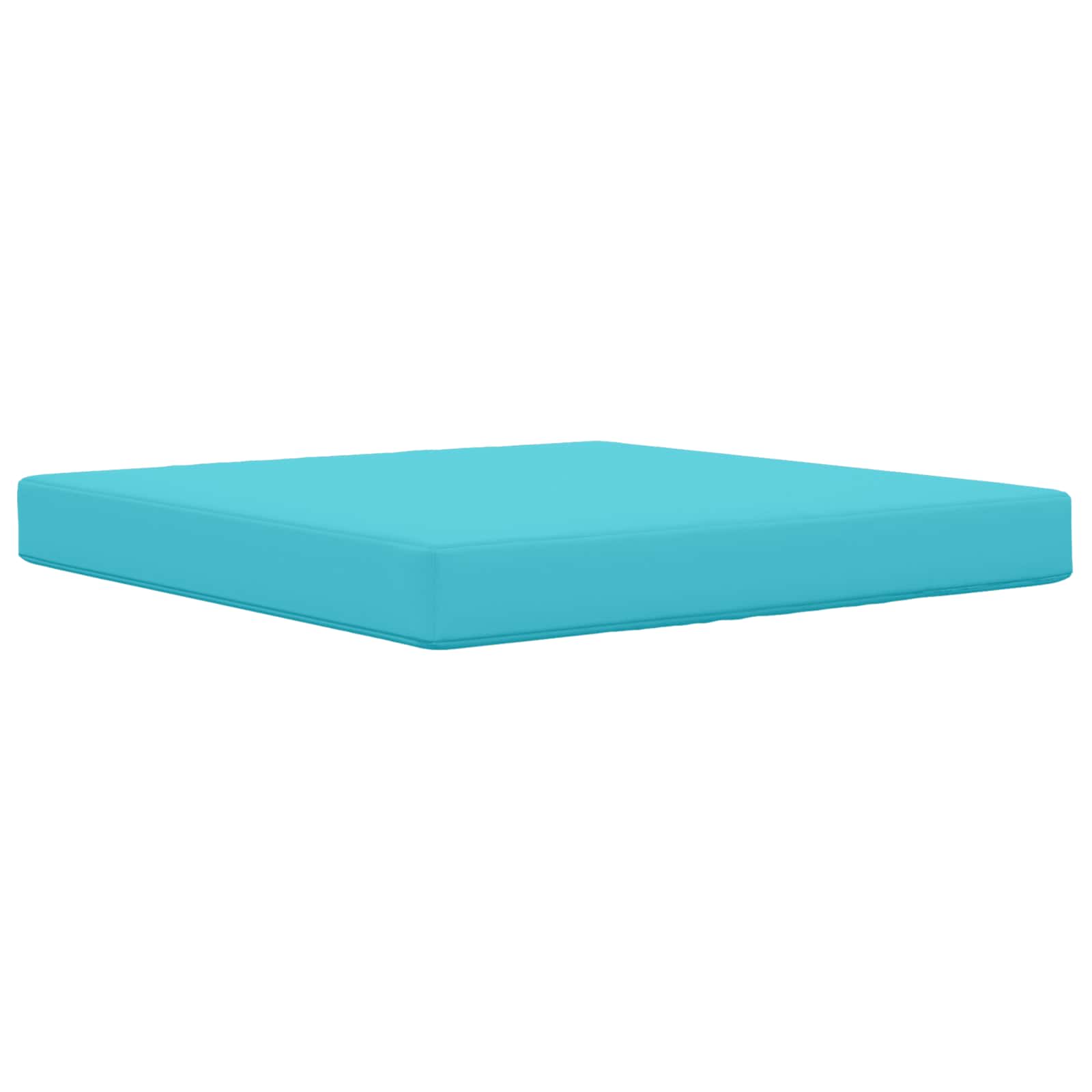 Utomhus Soffa Kudde Turkos 80 x 80 x 8 cm Polyester