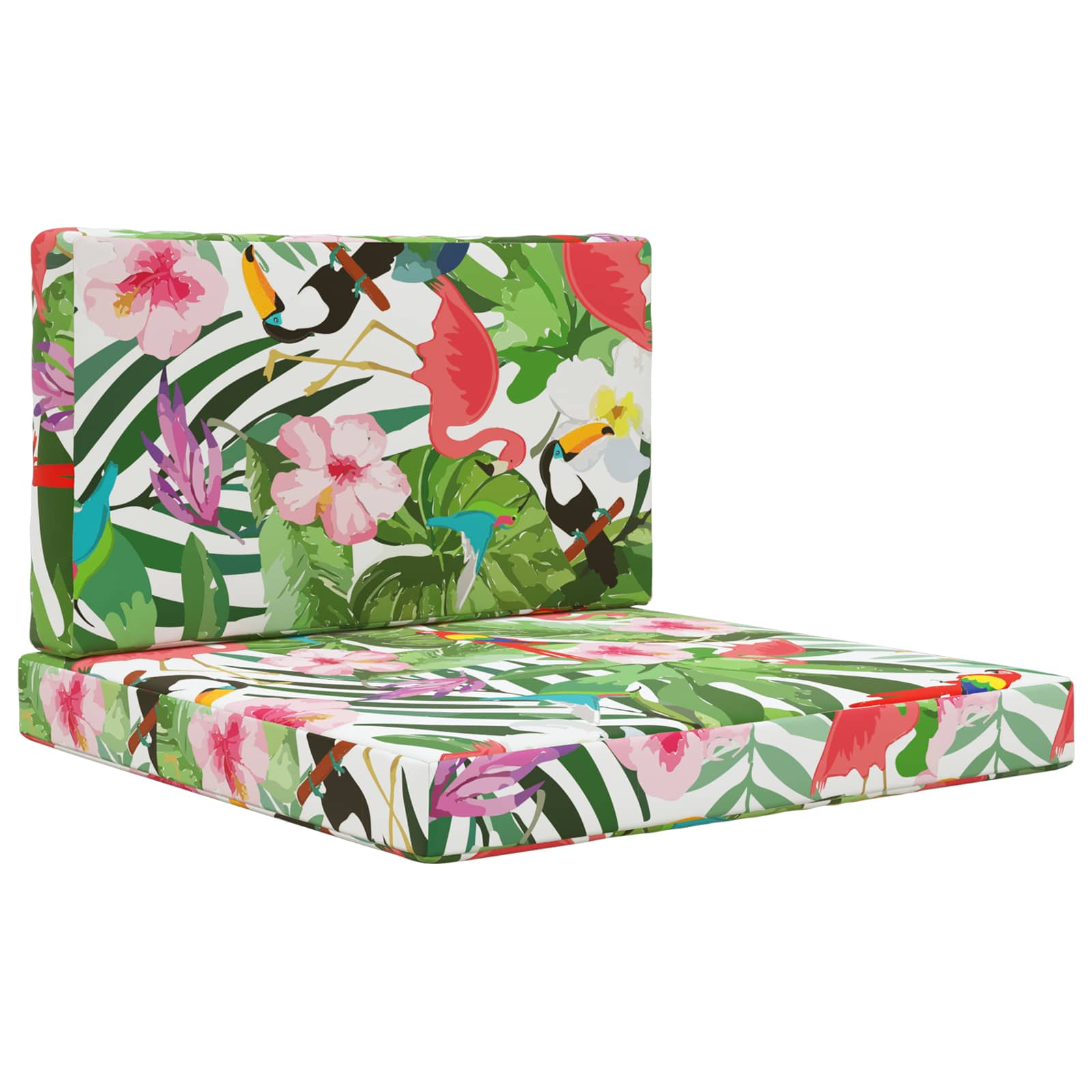 Utomhus Soffa Kudde Polyester färgstark 80 x 80 x 8 cm