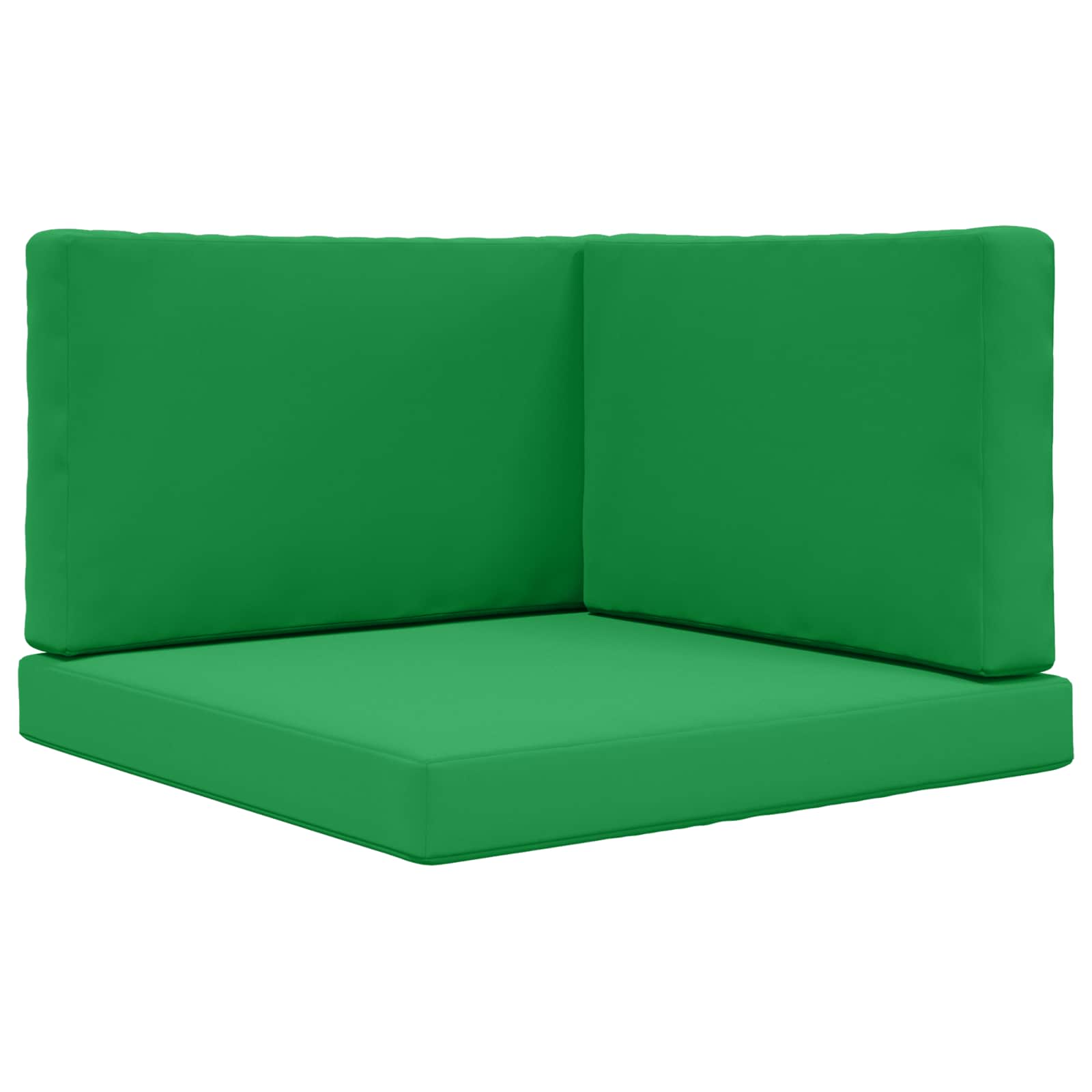 Utomhus Soffa Kudde Polyester Grön 80 x 80 x 8 cm