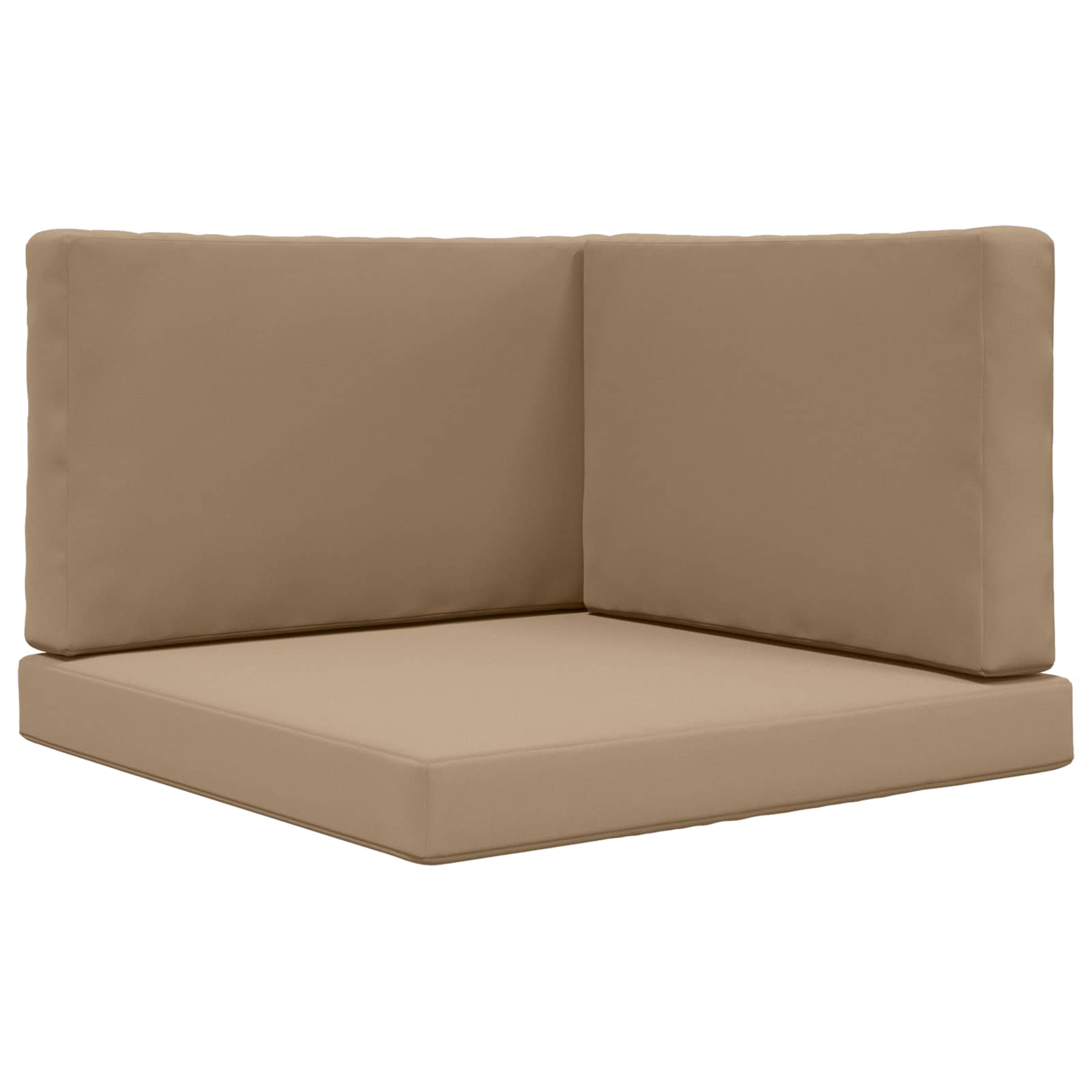 Utomhus Soffa Kudde Polyester Taupe 80 x 80 x 8 cm