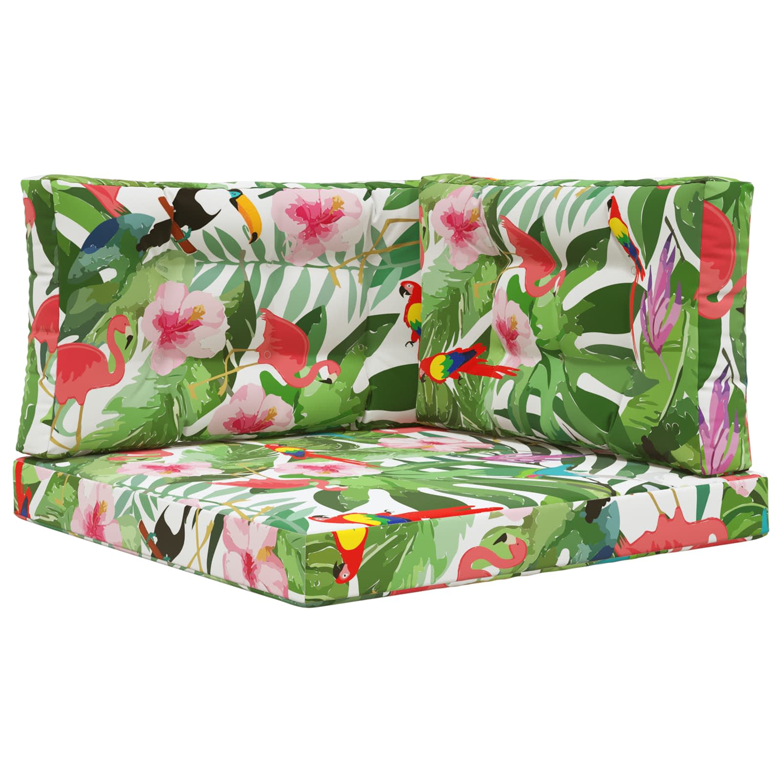 Utomhus Soffa Kudde Polyester färgstark 80 x 80 x 8 cm