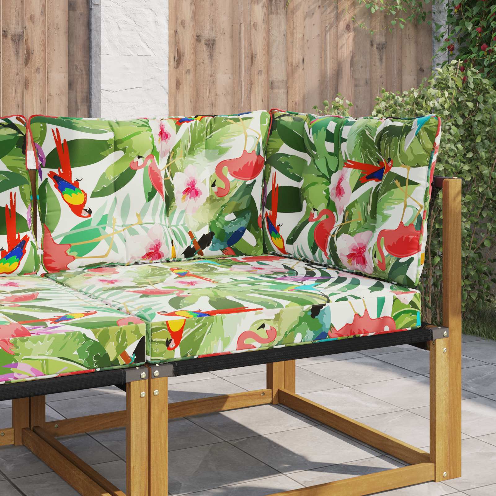 Utomhus Soffa Kudde Polyester färgstark 80 x 43 x 10 cm