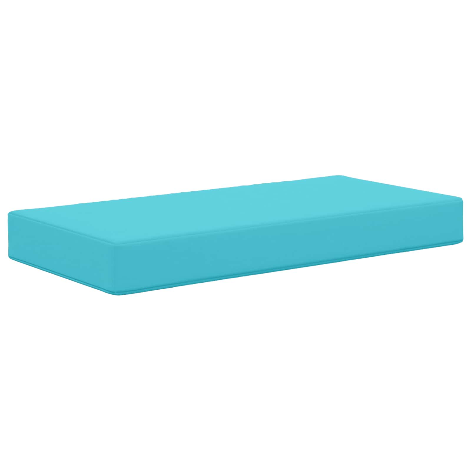 Utomhus sitskudde 100% Polyester Turkos 80 x 40 x 8 cm