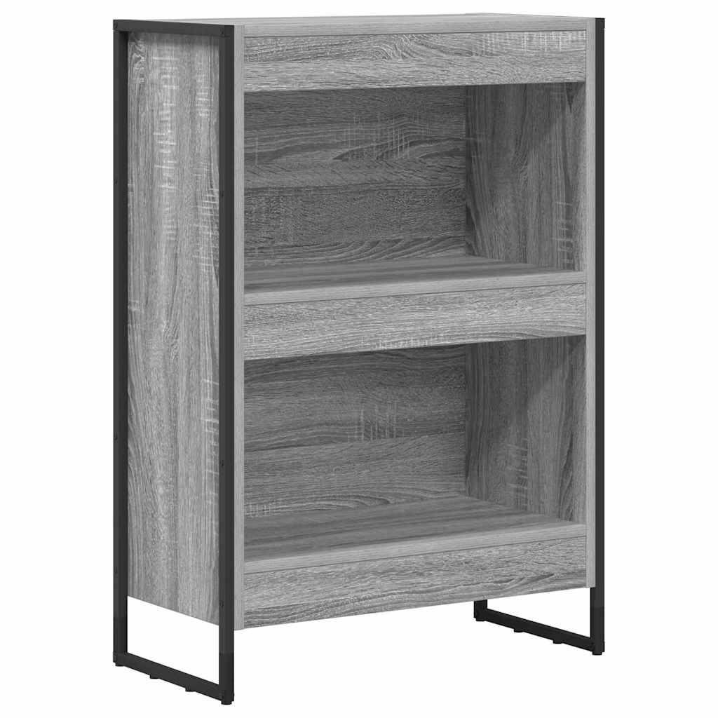 Bokskåp 60 x 30 x 86,5 cm Konstruerat trä Grå Sonoma