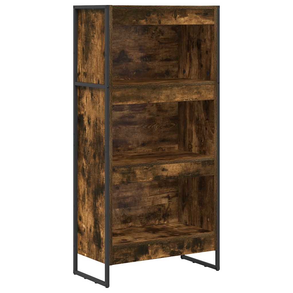 Bokskåp 60 x 30 x 121 cm Konstruerat trä Rökek