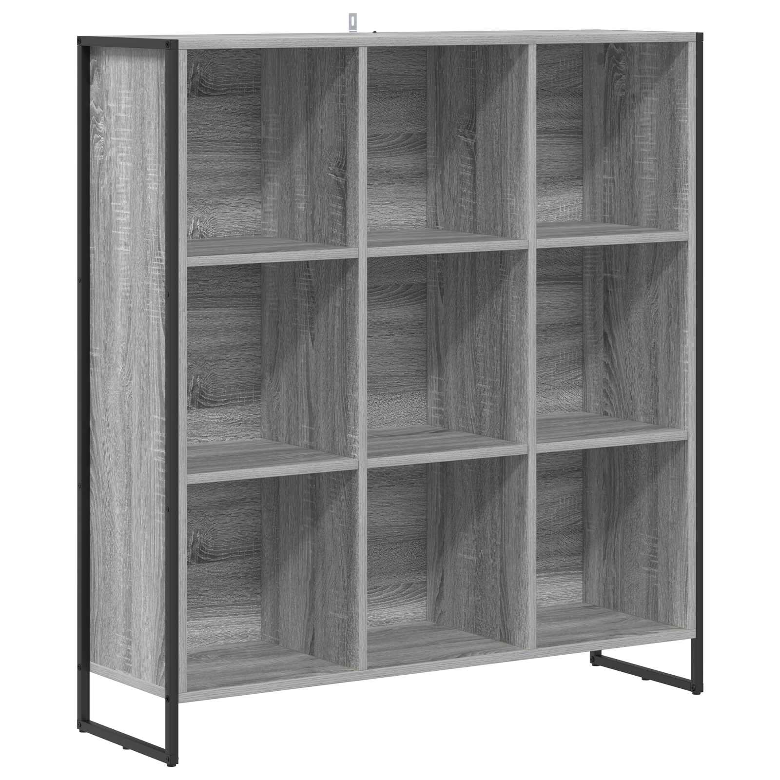 Bokskåp 99.5 x 30 x 108.5 cm Konstruerat trä Grå Sonoma