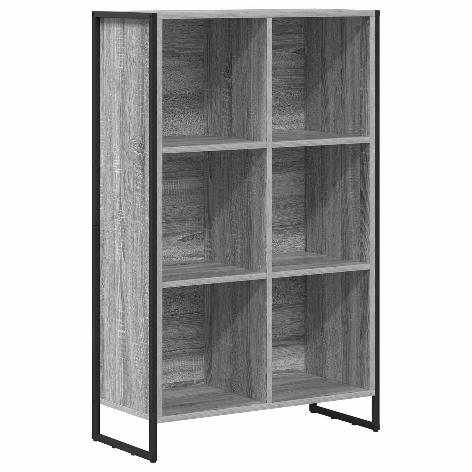 Bokskåp 99.5 x 30 x 108.5 cm Konstruerat trä Grå Sonoma