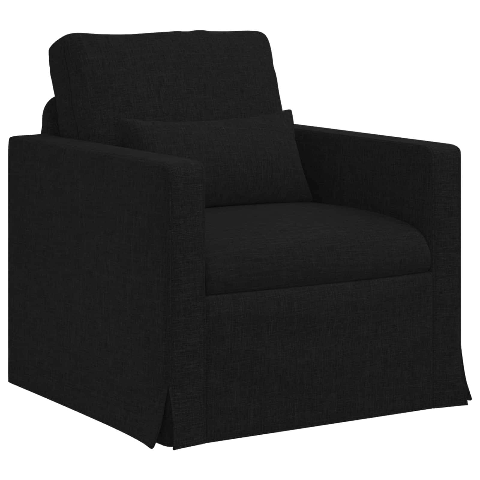 Soffa Svart 78 x 78 x 80 cm tyg