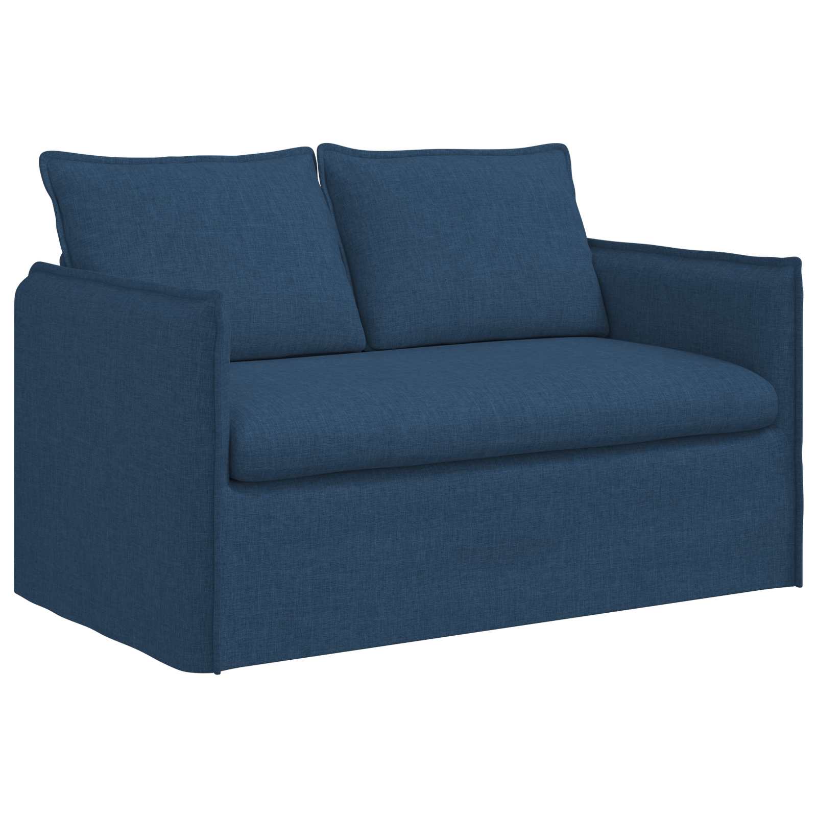 Soffa Blå 136 x 82 x 85 cm tyg