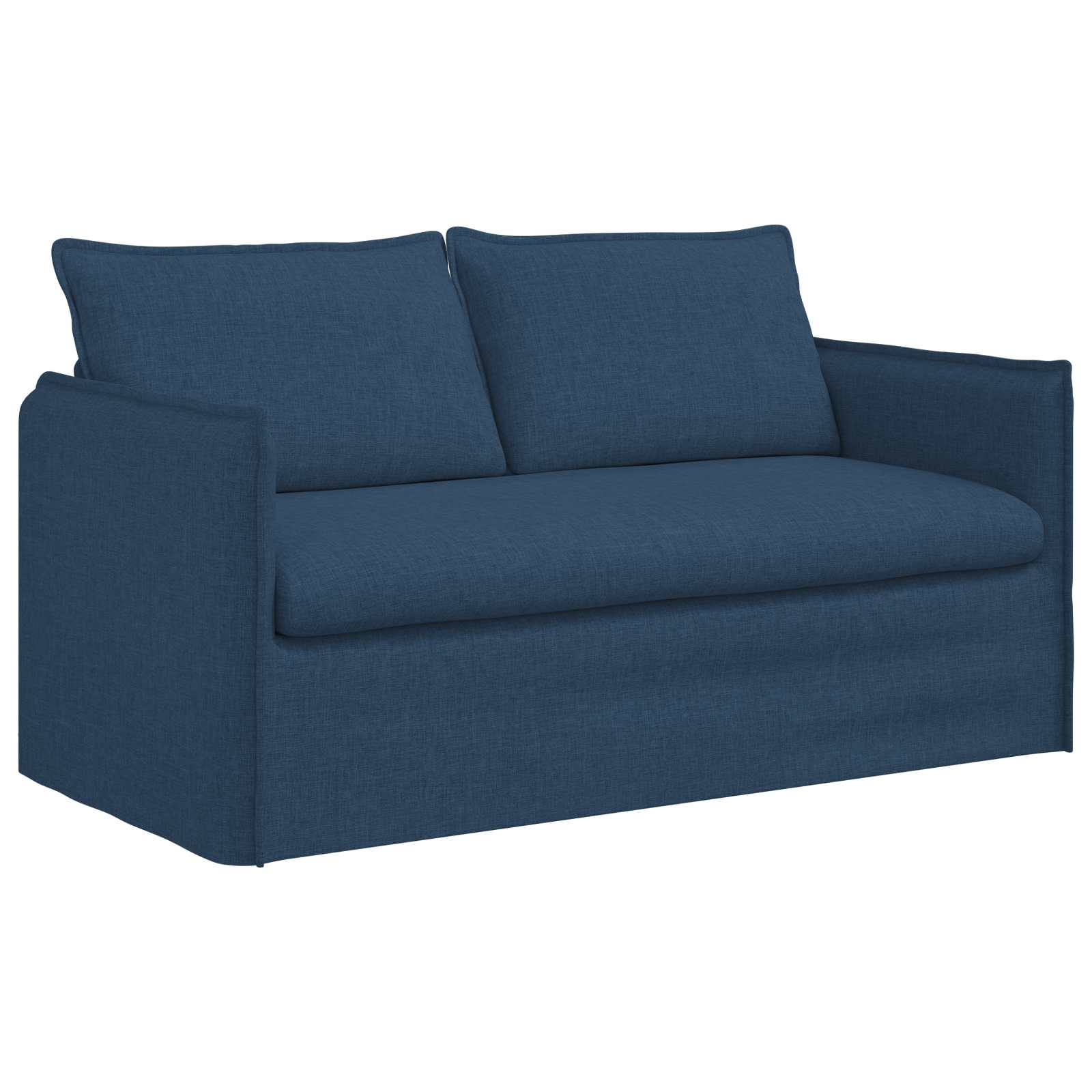 Soffa Blå 156 x 82 x 85 cm tyg