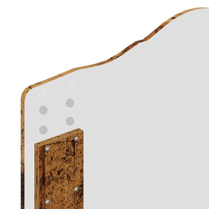 Sängram med huvudgavel Gammalt trä 100 x 200 cm Massiv furu