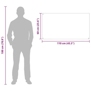 Köksplånbak 2 pcs Mörkgrå 110 x 60 cm härdat glas