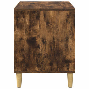 Katt hus Rökt ek 42,5 x 40 x 53 cm Konstruerat trä