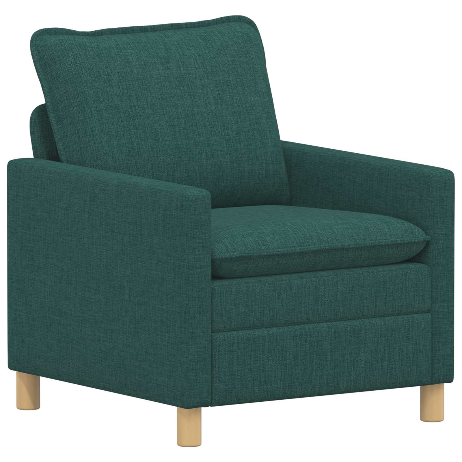 Soffa Mörkgrön 76 x 81 x 87,5 cm Tyg