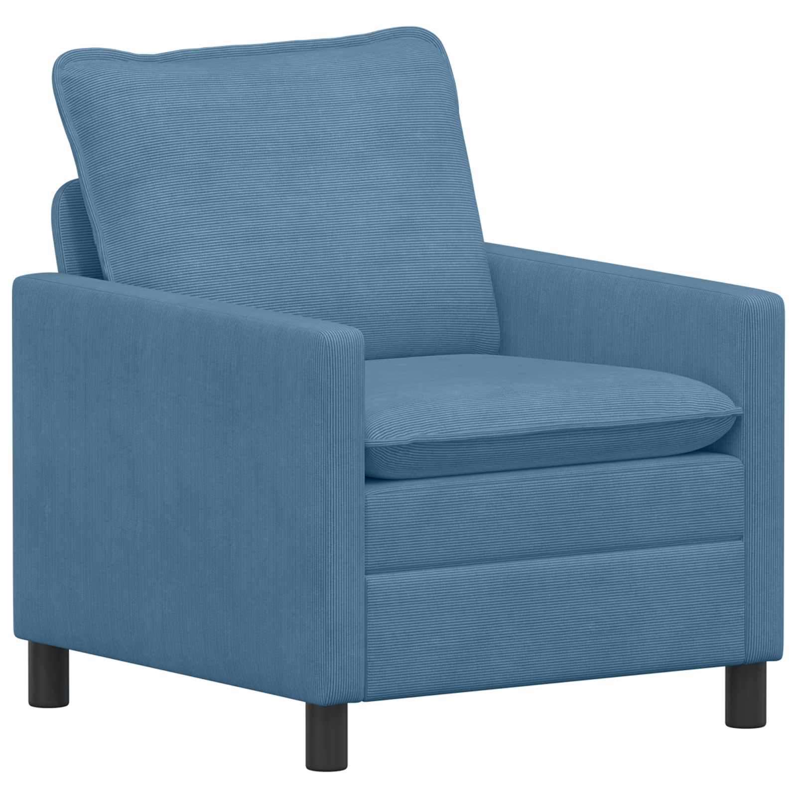 Soffa Blå 76 x 81 x 87,5 cm Tyg