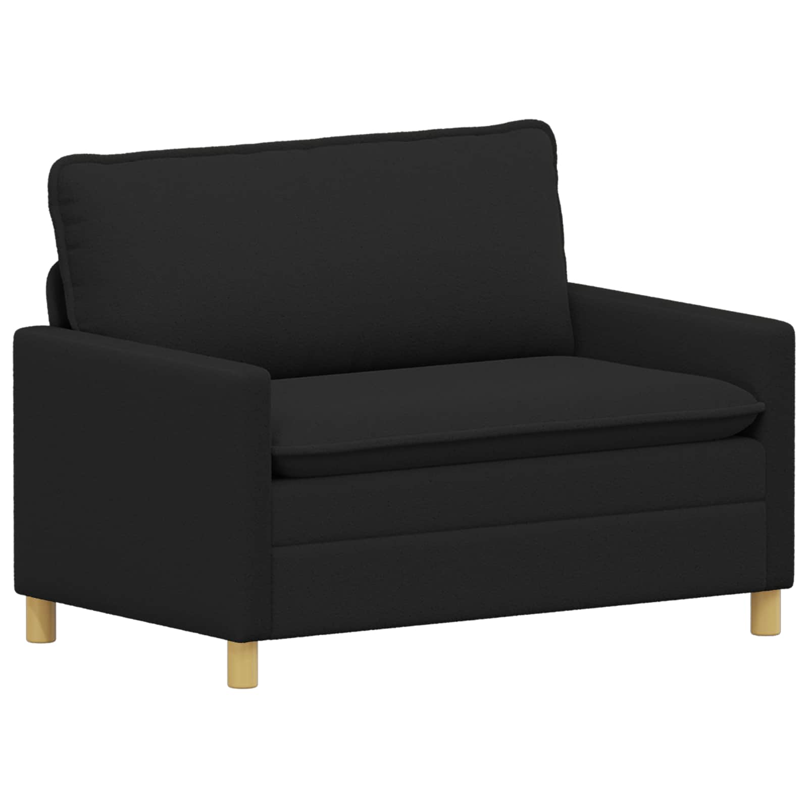 Soffa Svart 126 x 81 x 87,5 cm Tyg