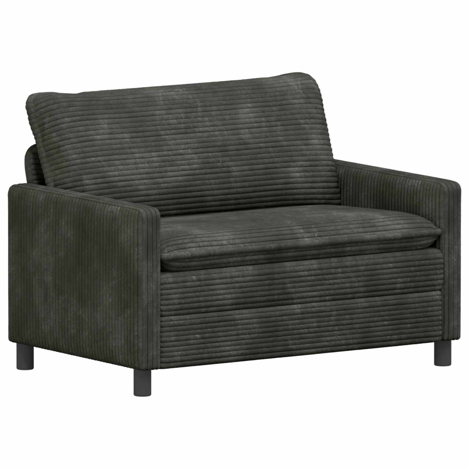 Soffa Antracit 126 x 81 x 87,5 cm Polyester