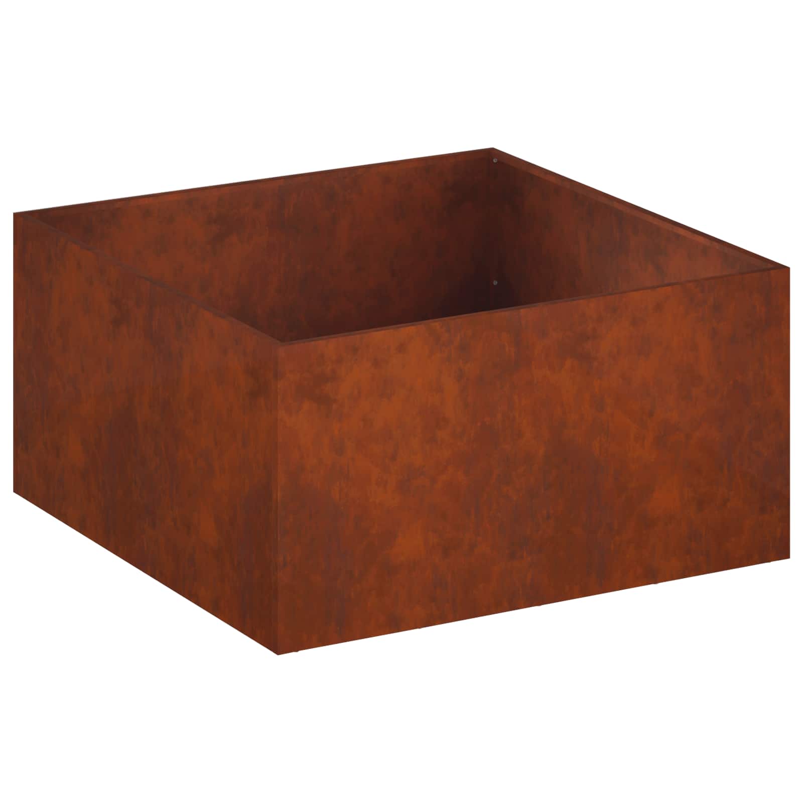 Trädgårdsplanterare Rostig 60 x 60 x 40 cm Väderbeständig stål