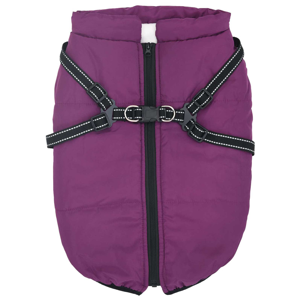Hund Kappa Lila L48 Fleece och Polyester