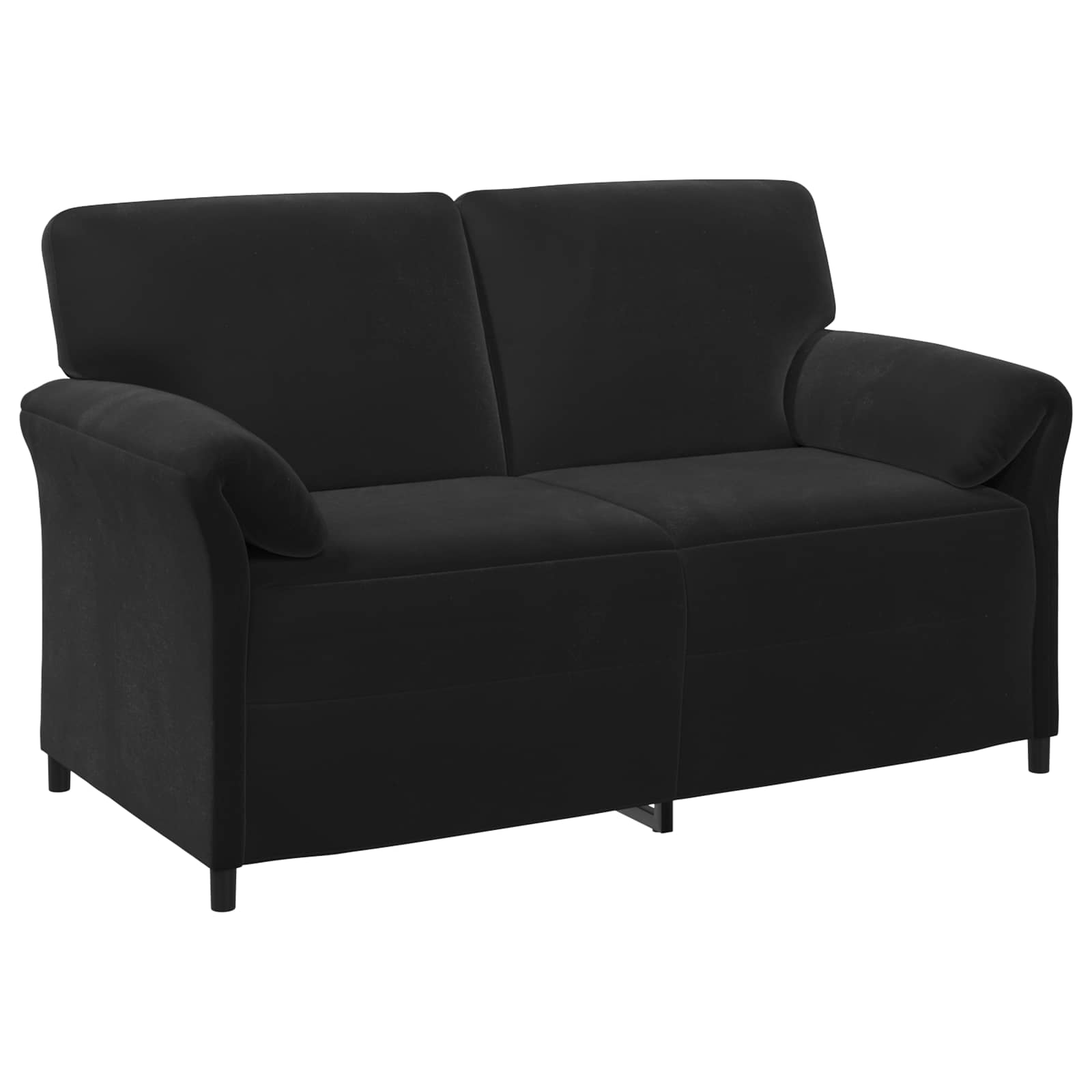 2-sits soffa Svart 158 x 83 x 95 cm Sammet