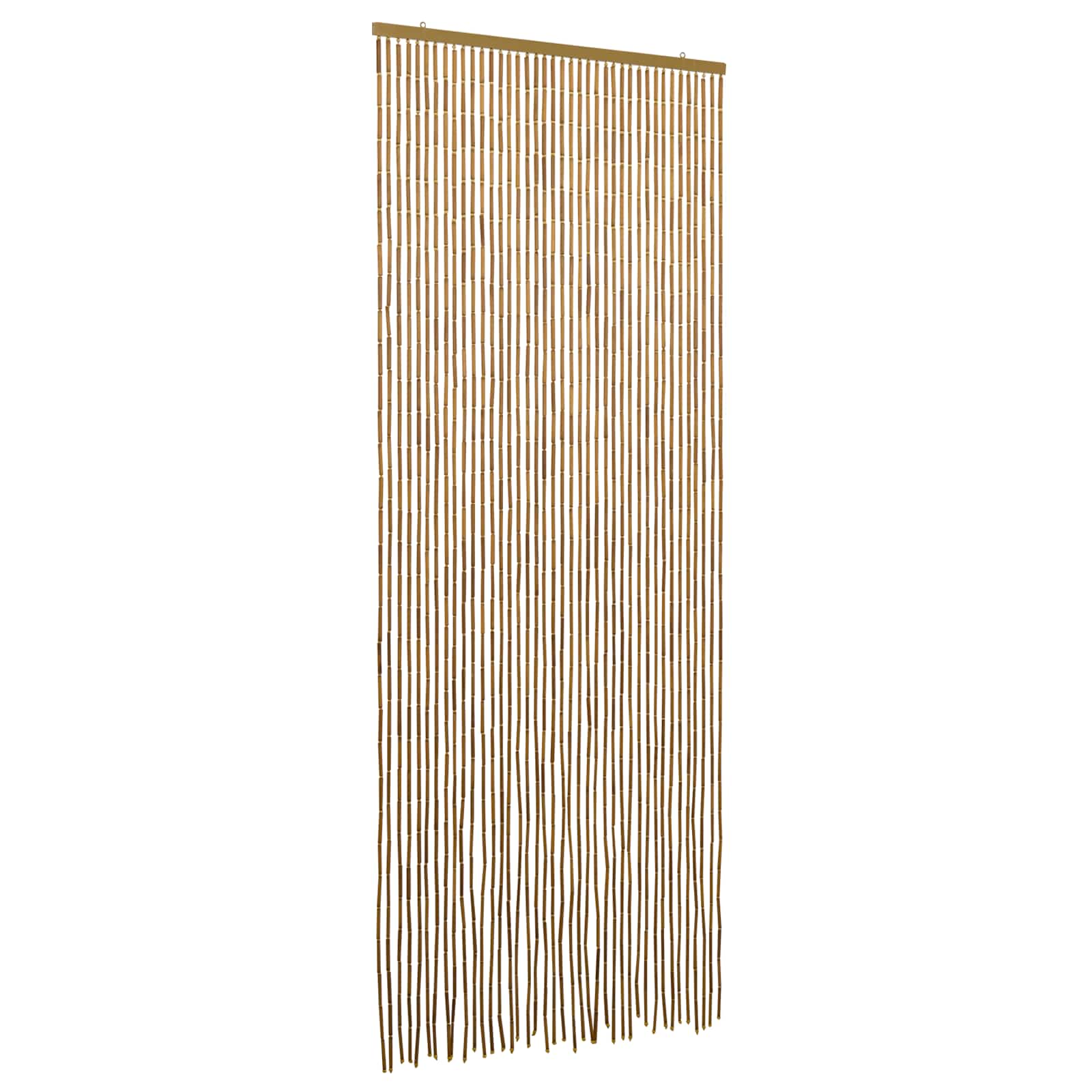 Insektsdörrgardin flerfärgad 90 x 200 cm Bambu