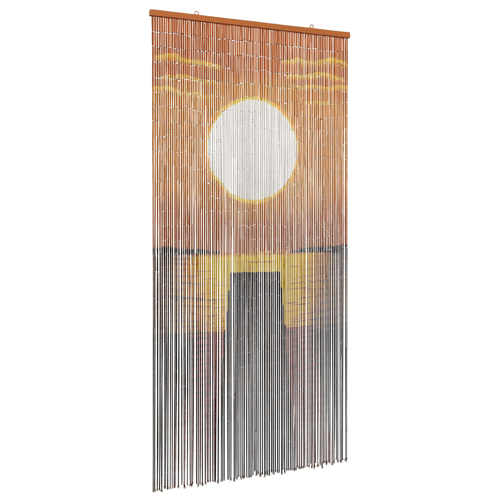 Insektsdörrgardin flerfärgad 200 x 100 cm Bambu