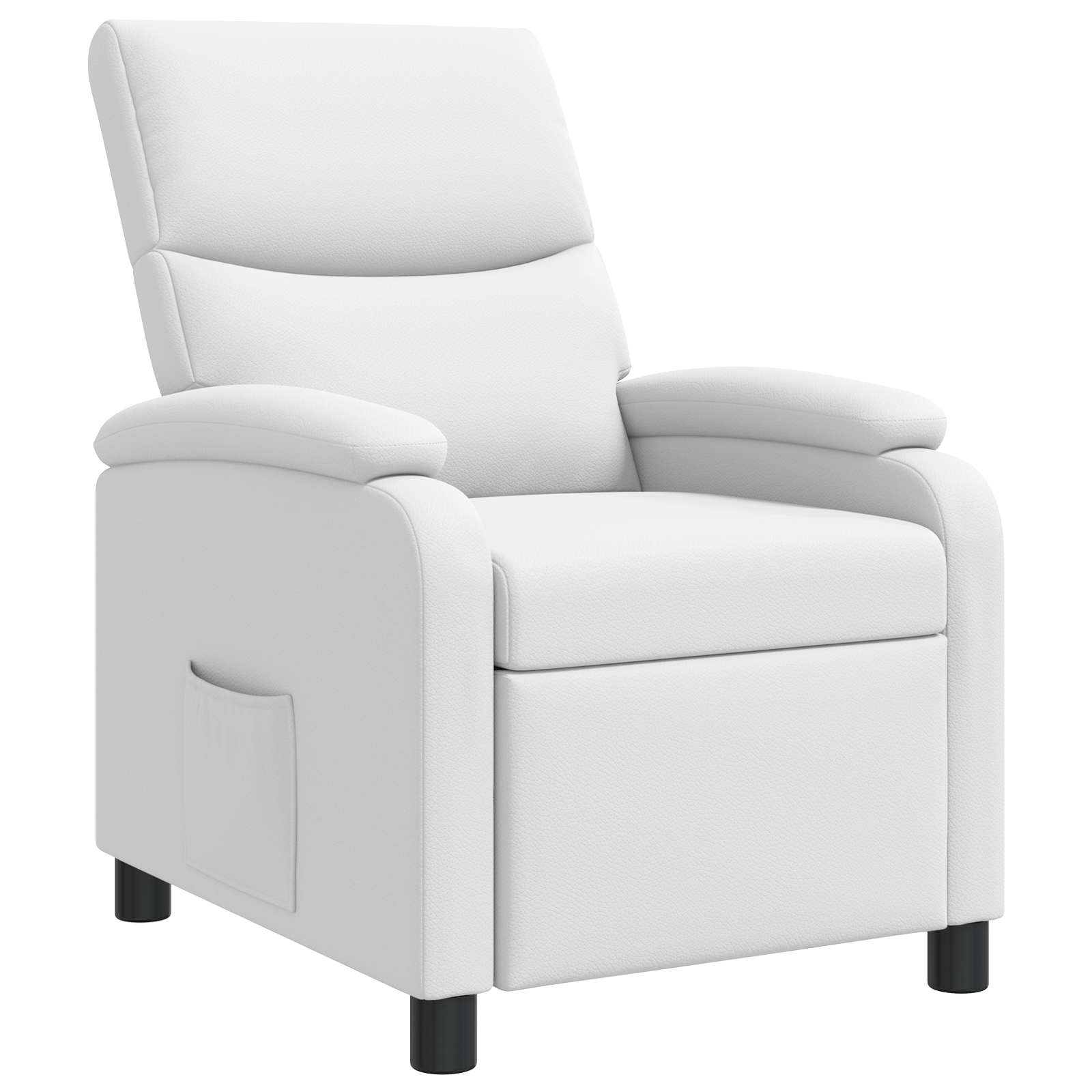 Recliner Vit Konstläder