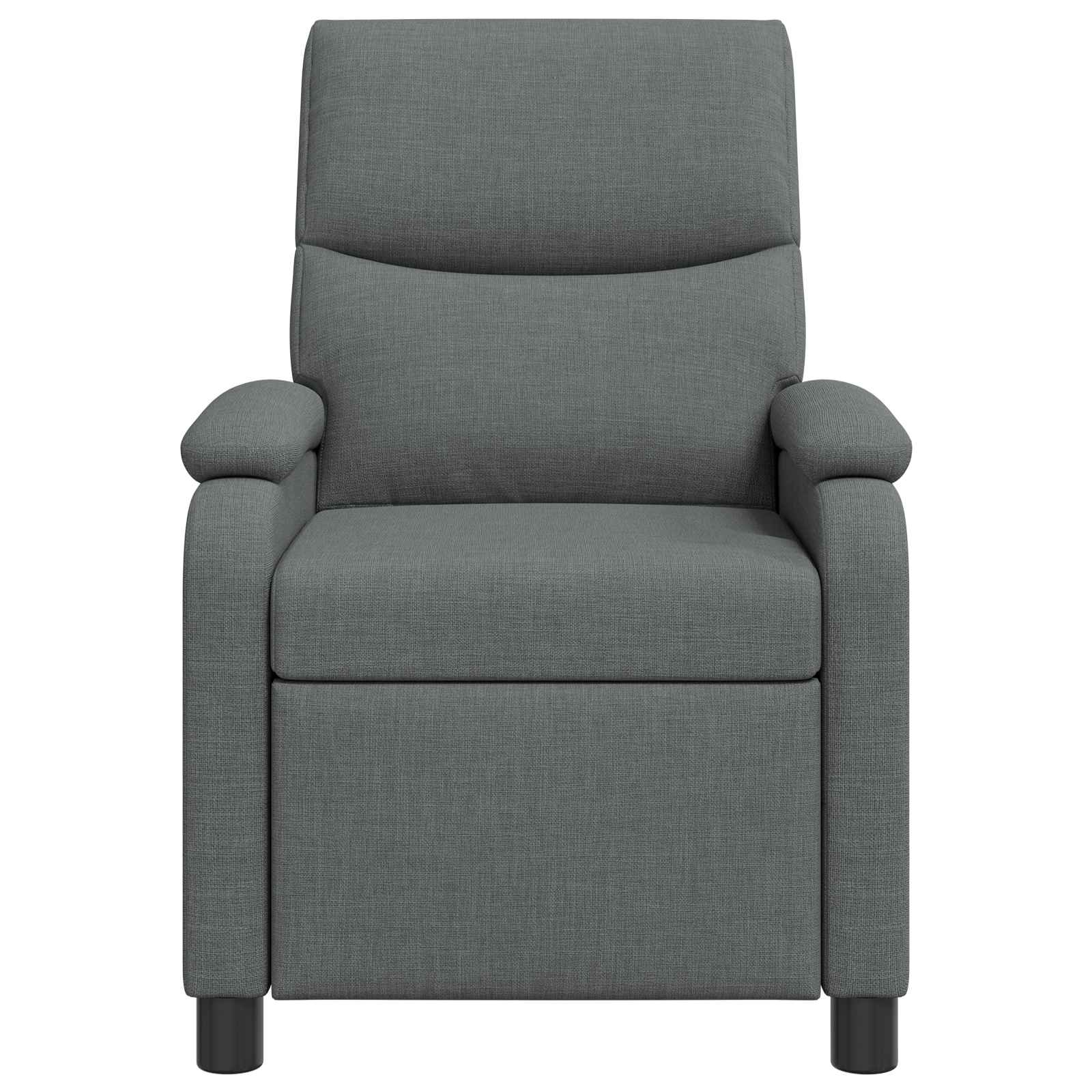 Recliner Mörkgrå Tyg