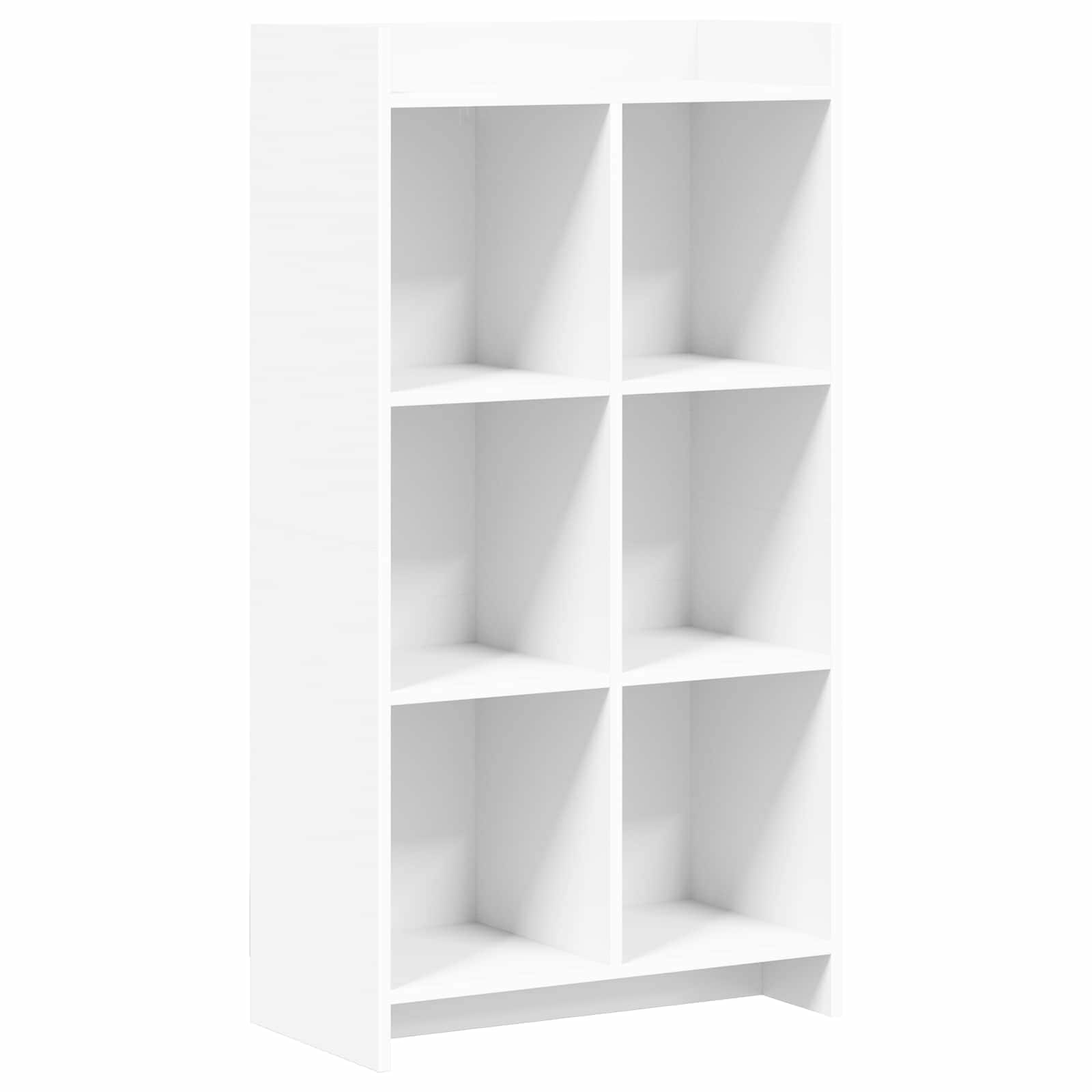 Bokhylla Vit 59 x 30 x 111 cm Konstruerat trä