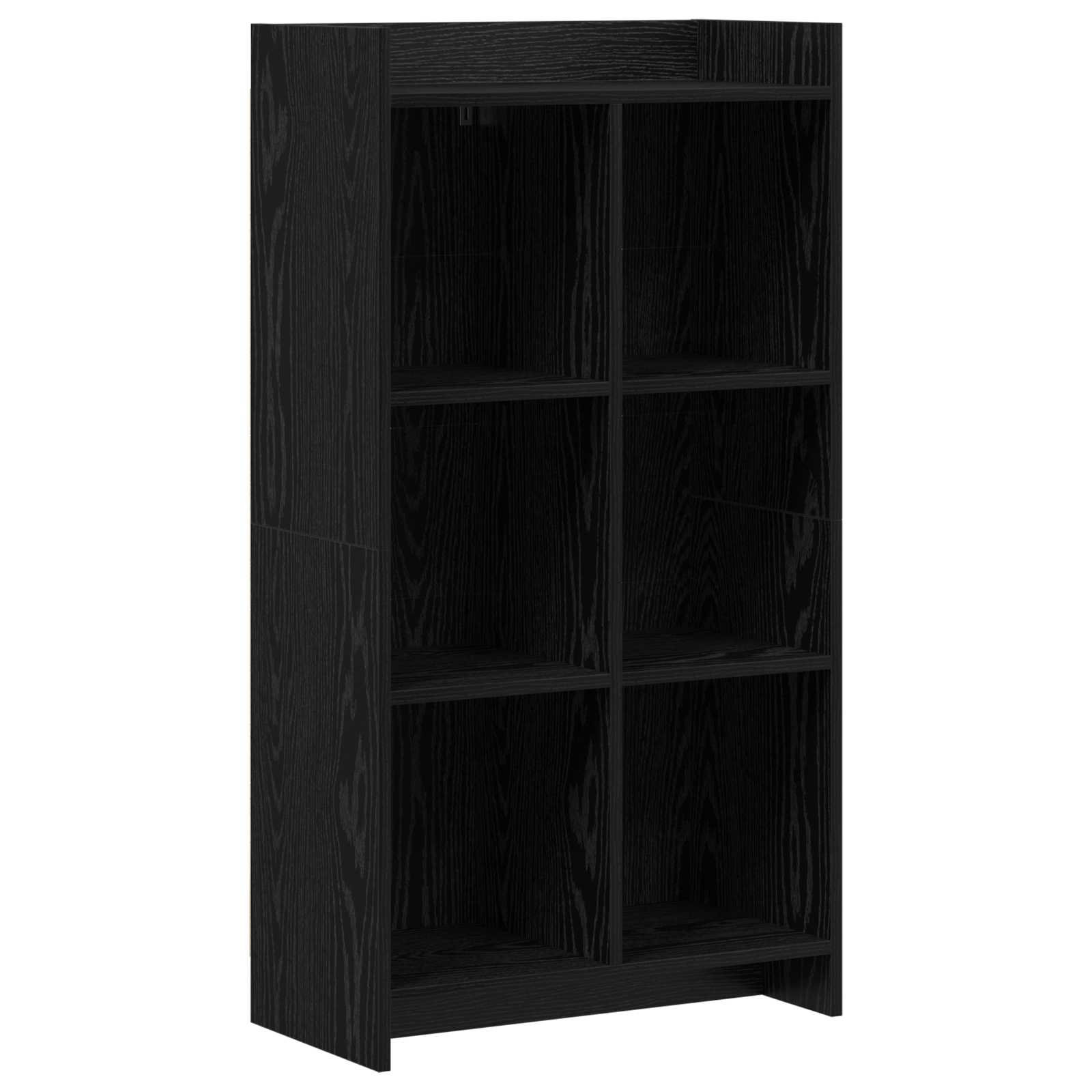 Bokhylla Svart ek 59 x 30 x 111 cm Konstruerat trä