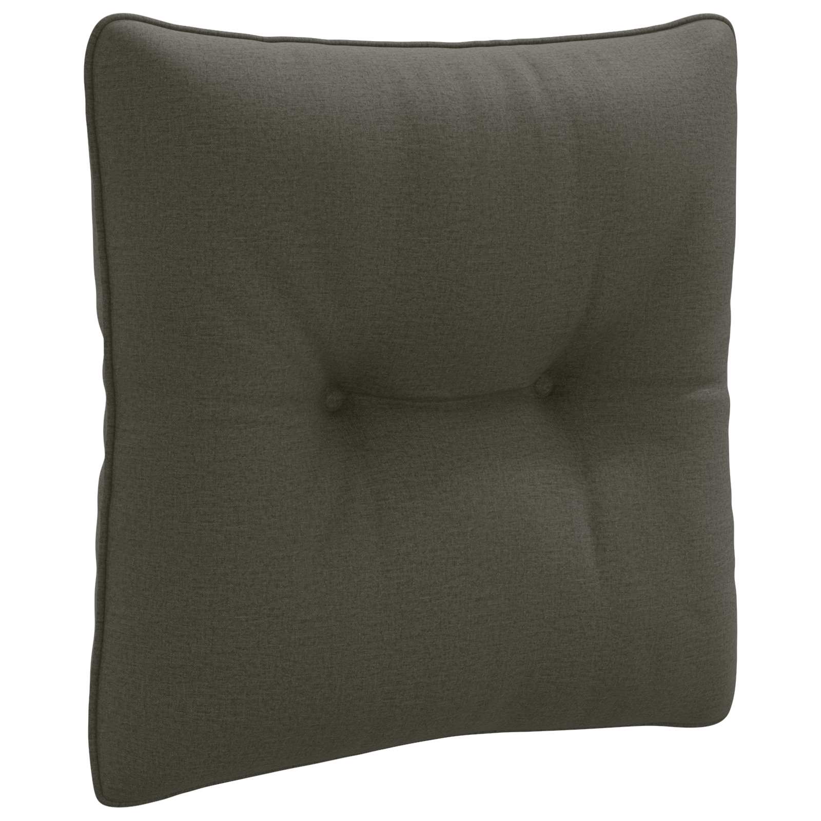 Ryggkudde PUTTEN 100% Polyester Antracit 40 x 40 x 10 cm