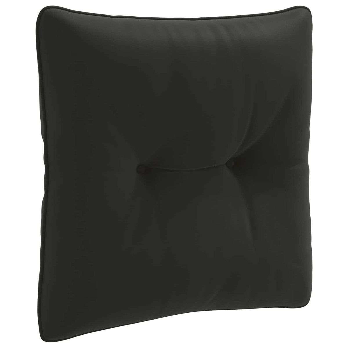 Ryggkudde PUTTEN 100% Polyester Svart 40 x 40 x 10 cm