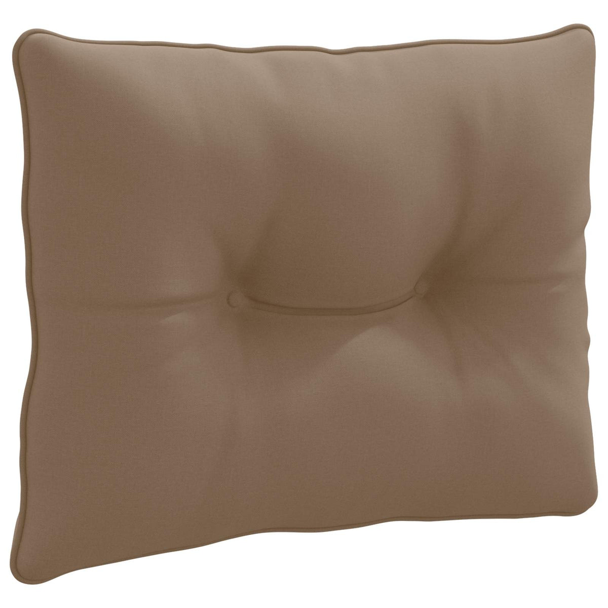 Ryggkudde PUTTEN 100% Polyester Taupe 60 x 40 x 10 cm
