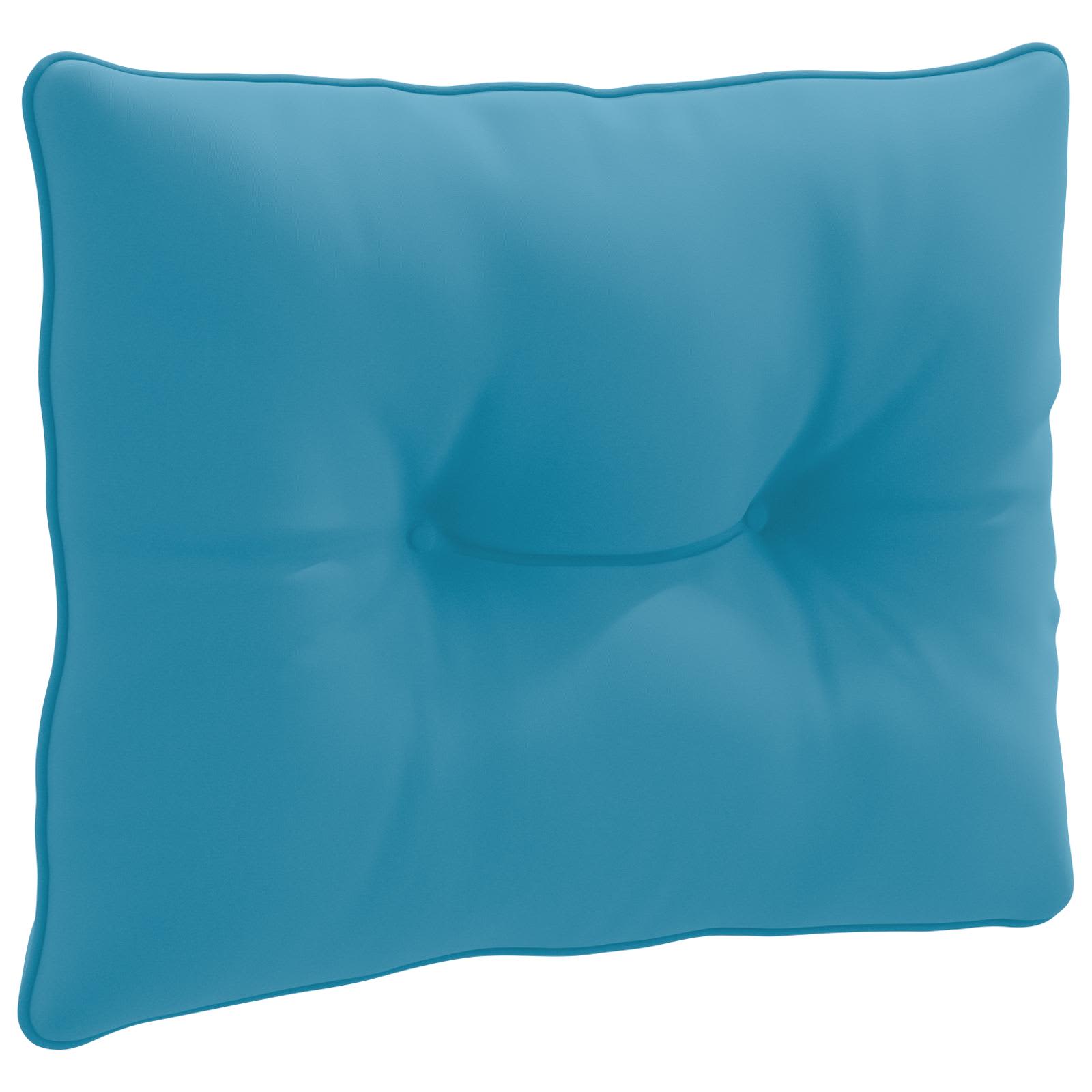 Ryggkudde PUTTEN 100% Polyester Ljusblå 60 x 40 x 10 cm