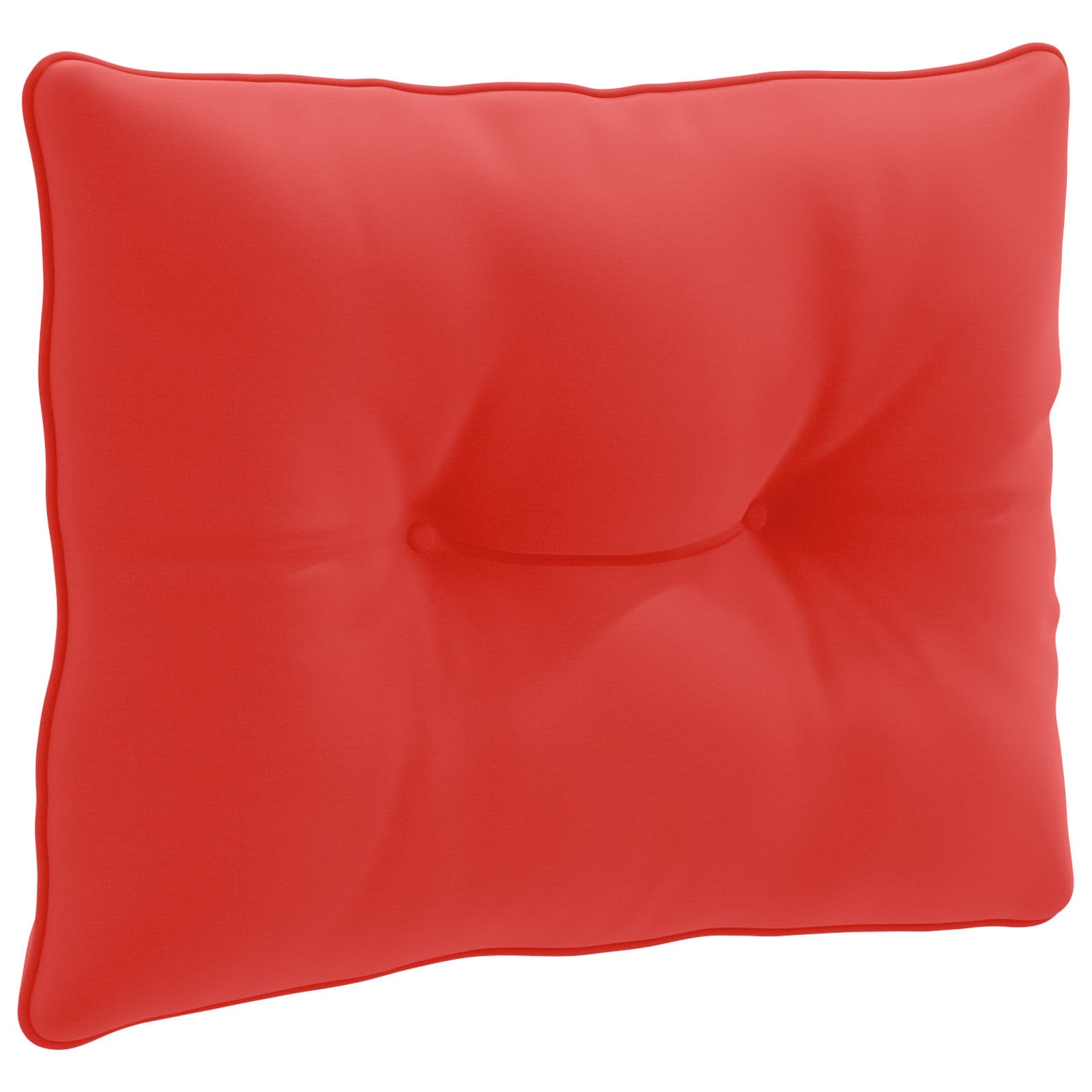 Ryggkudde PUTTEN 100% Polyester Röd 60 x 40 x 10 cm