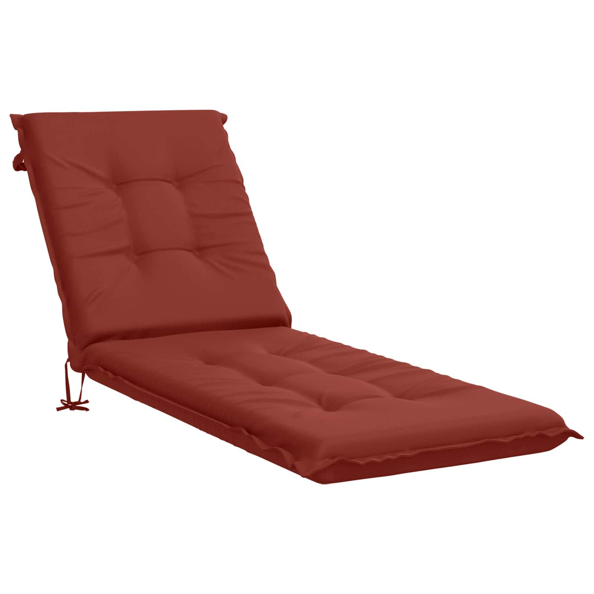 Solstol Kudde GEMERT 100% Polyester Röd 190 x 50 x 9 cm
