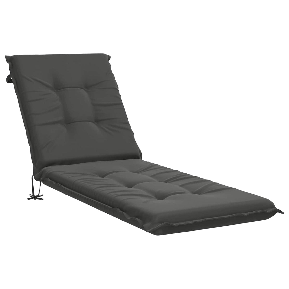 Solstol Kudde GEMERT 100% Polyester Antracit 190 x 50 x 9 cm