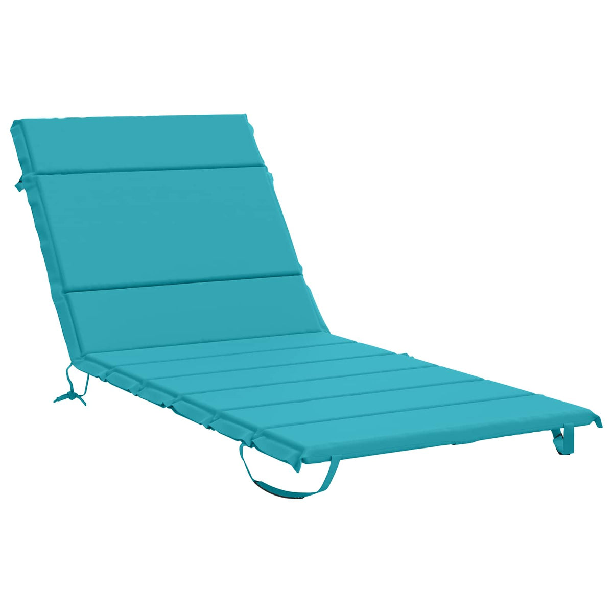 Solstol Kudde GEMERT 100% Polyester Turkos 200 x 80 x 3 cm