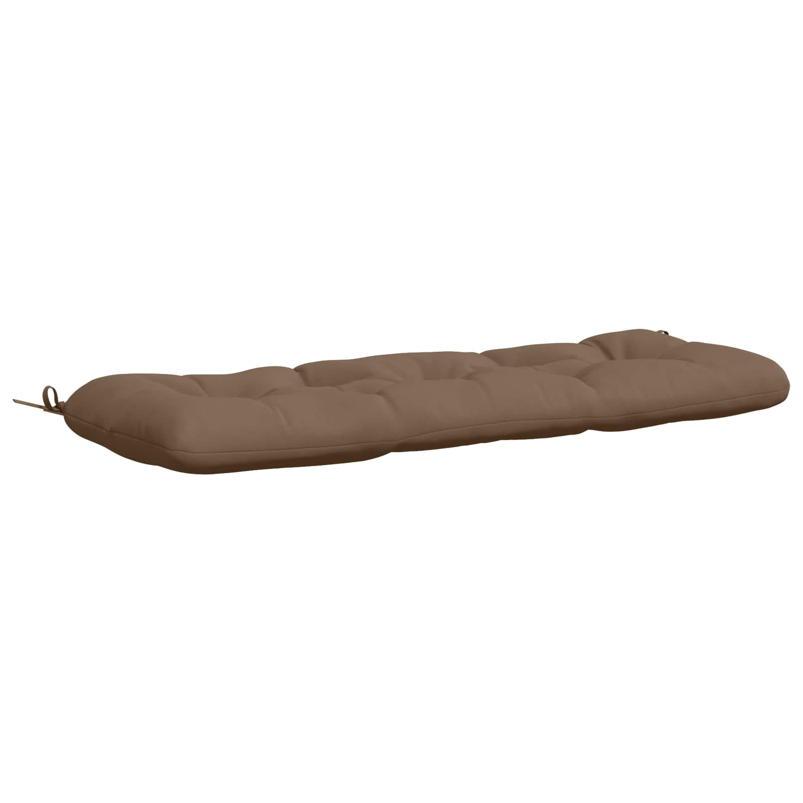 Bänk kudde VIANEN 100% Polyester Taupe 100 x 40 x 12 cm