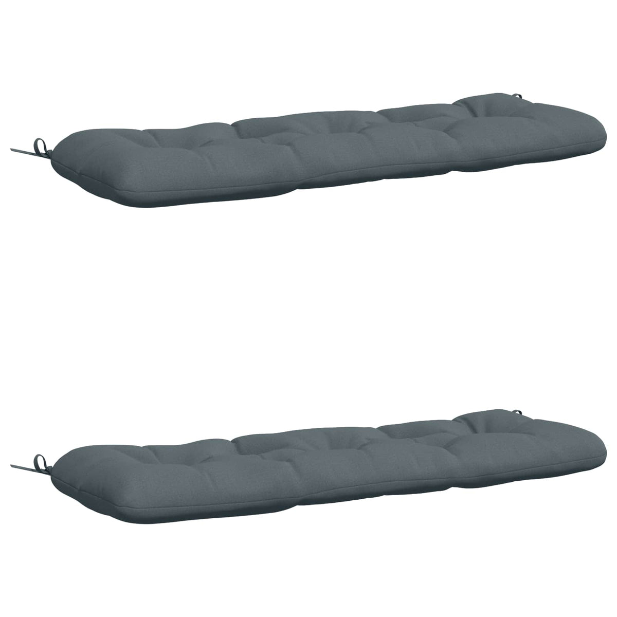 2-delade Bänk Kuddar VIANEN 100% Polyester Blå 100 x 40 x 12 cm