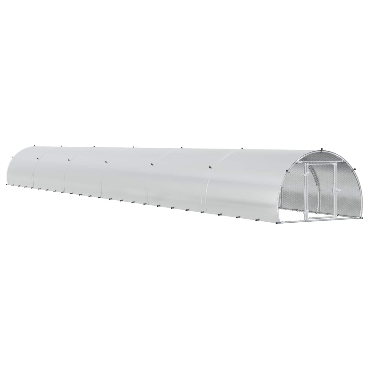 Hönsgård Silver 1200 x 150 x 100 cm Galvaniserat stål