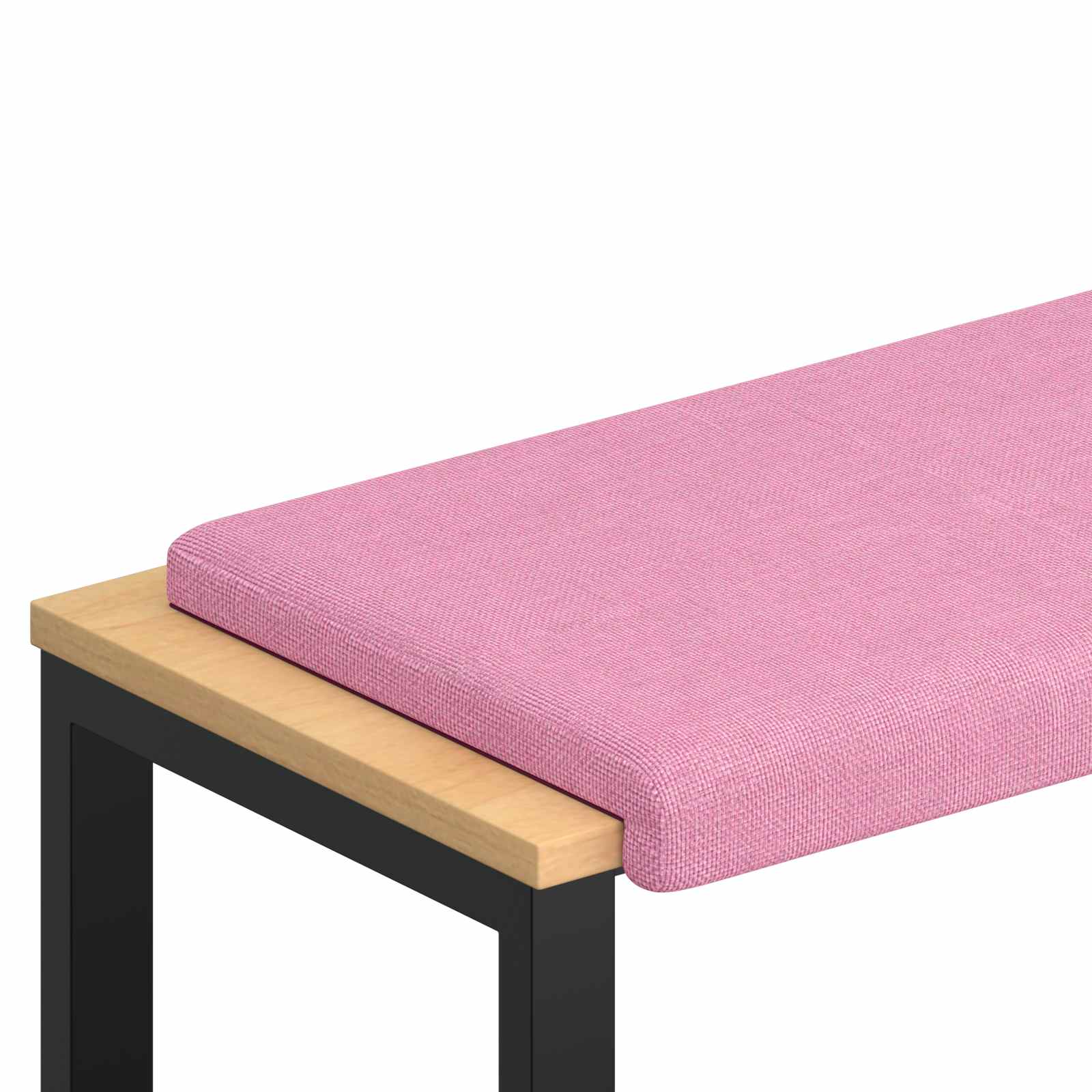 Bänk kudde Tyg Rosa Djup 35 cm