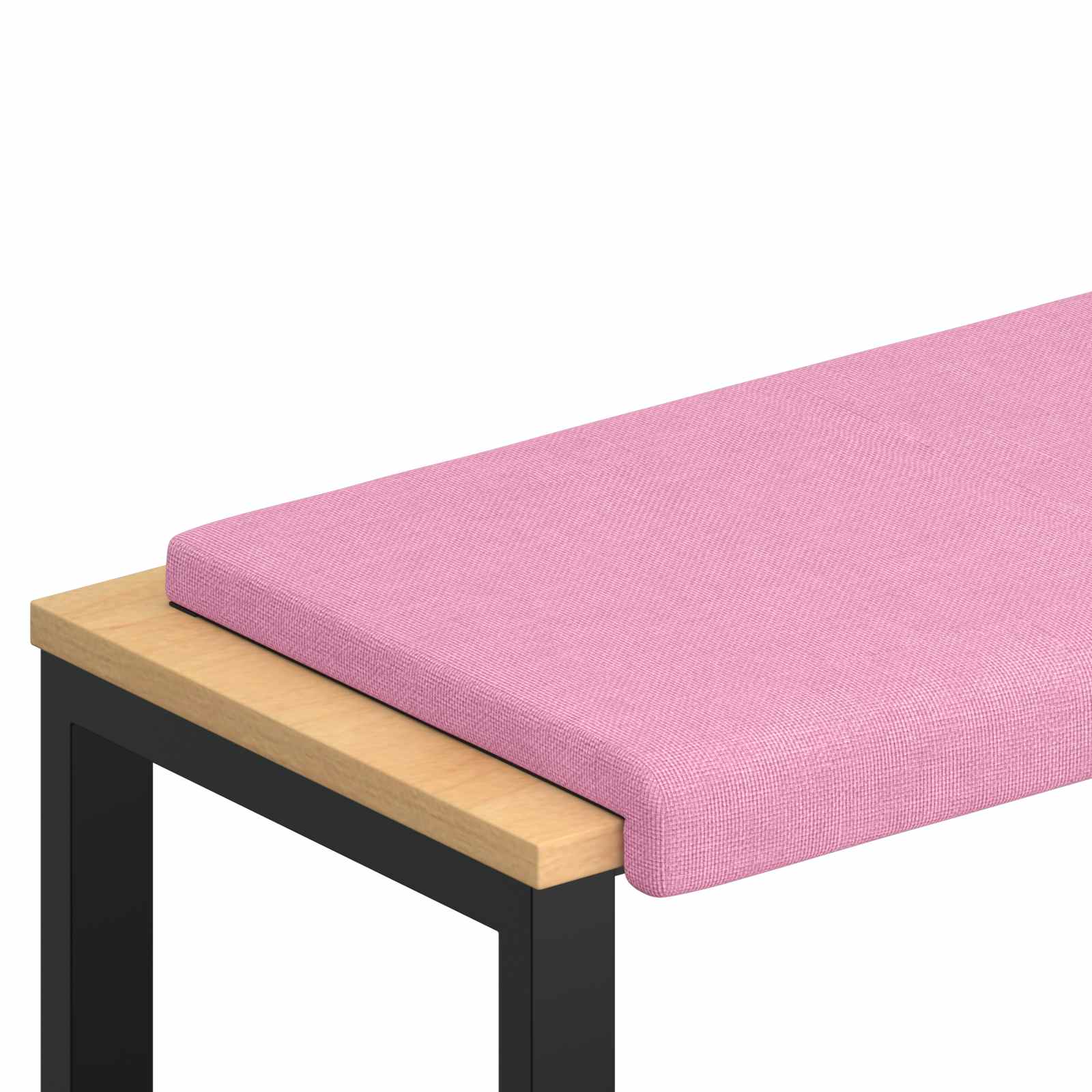 Bänk kudde Tyg Rosa Djup 35 cm