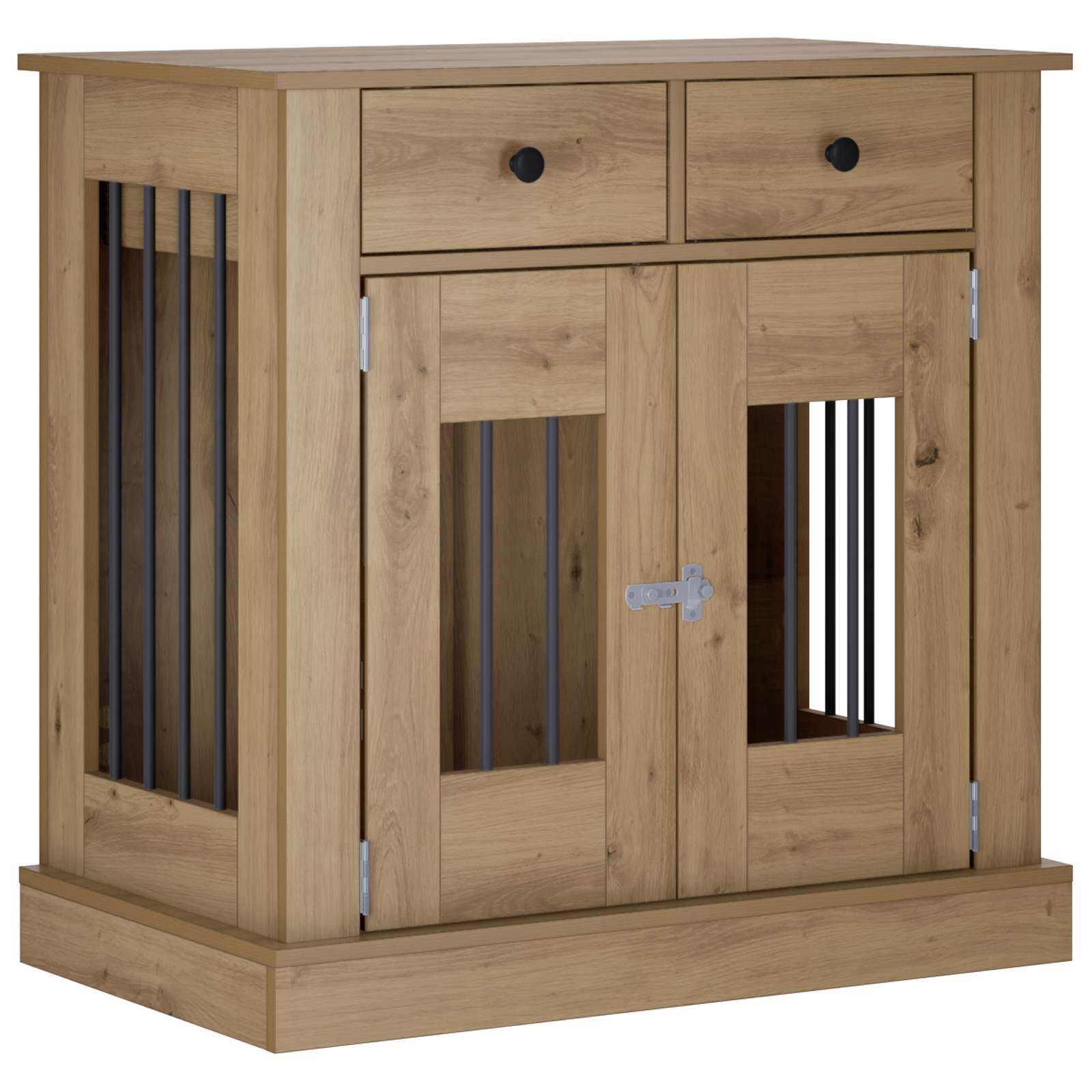 Hundbur möbel Artisan-ek 80 x 47,5 x 80 cm Konstruerat trä